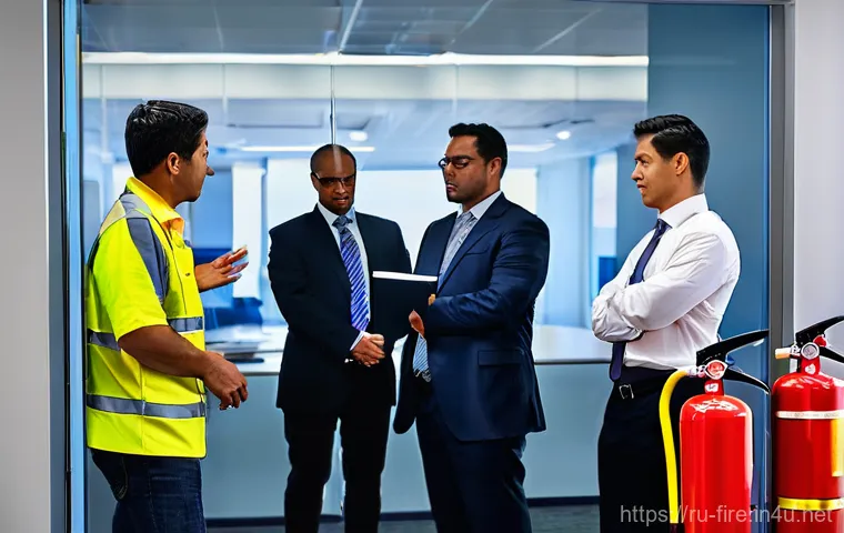 화재안전관리 직무에서의 성과 분석 및 개선 - **Prompt 1: Advanced AI-Powered Early Detection in an Industrial Setting**
    "A sophisticated, bri...