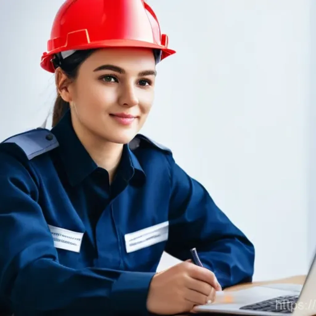 화재안전관리 실무자의 연봉 분석 - **Image Prompt: The Aspiring Fire Safety Specialist**
A young, enthusiastic man or woman, appear...