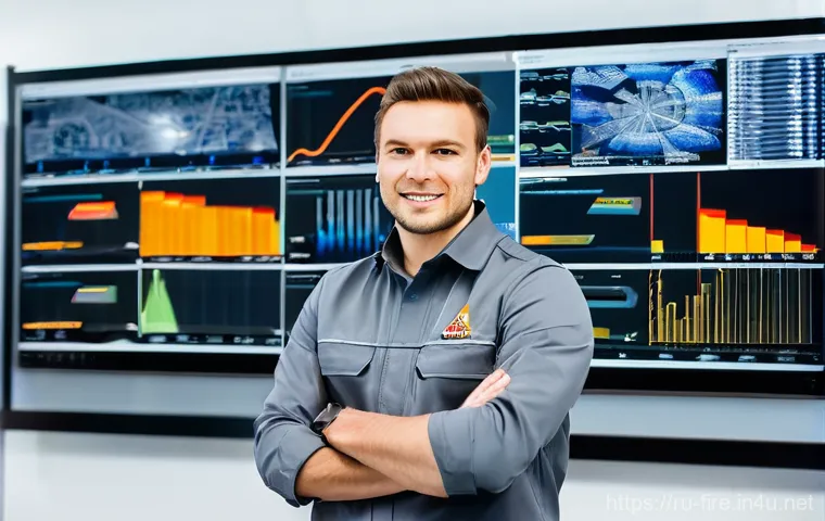 화재안전관리 실무자의 연봉 분석 - **Image Prompt: The Aspiring Fire Safety Specialist**
    A young, enthusiastic man or woman, appear...