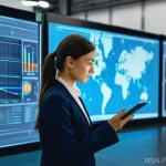 화재안전관리기술자의 직무에서의 위험 관리 - **A highly detailed, realistic image of a female fire safety engineer, approximately 30-35 years old...