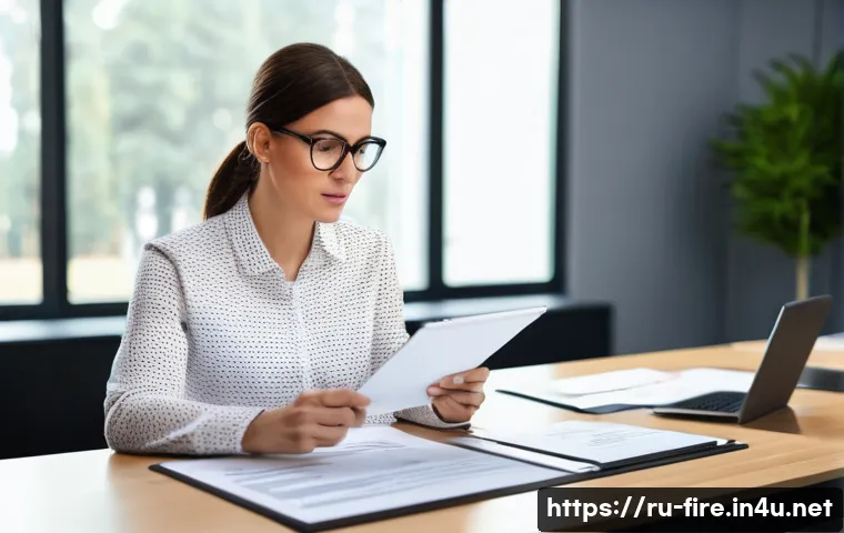 화재안전관리기술자의 자기계발과 학습법 - **Prompt:** A focused and professional fire safety specialist, an adult woman in her late 30s, is se...